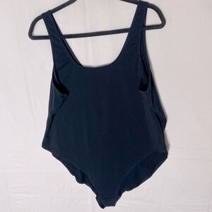 5/$25 Old Navy Black Tank Top Snap Crotch Bodysuit XXL